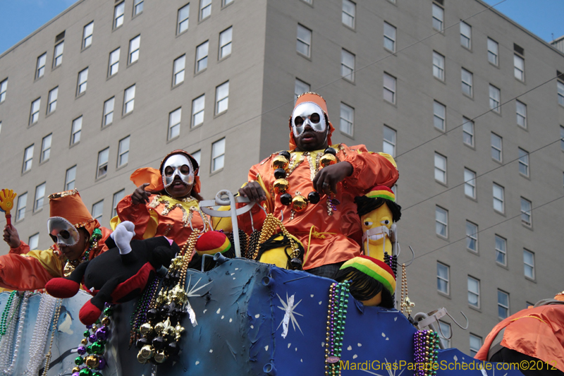 2012 Krewe of NOMTOC presents A Mythological Nightmare 2012 Mardi Gras
