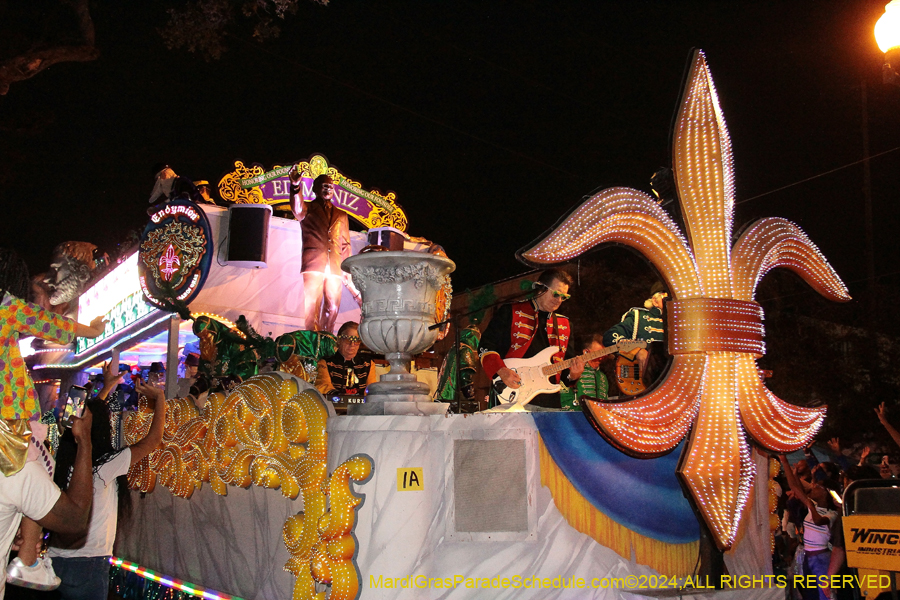 2024 Krewe of Endymion presents "Silents are Golden" February 10, 2024