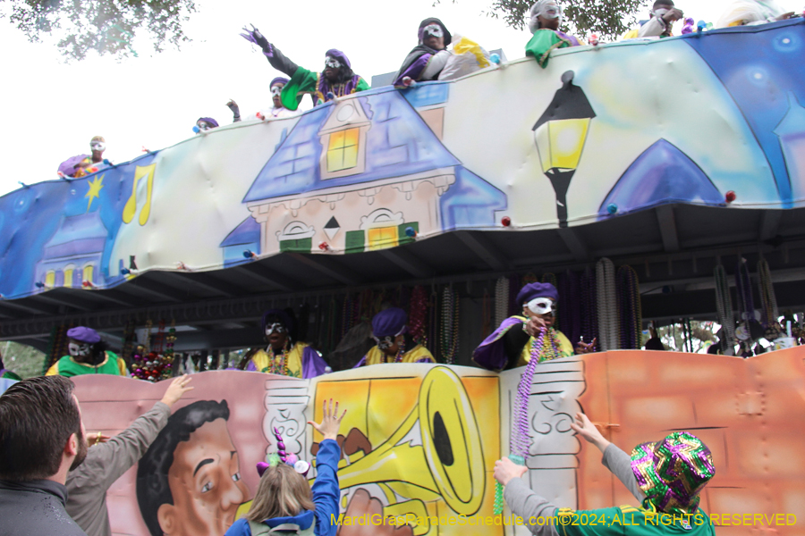 2024 Krewe Of Freret Presents Back That Float Up February 3 2024 New Orleans La Mardi Gras 