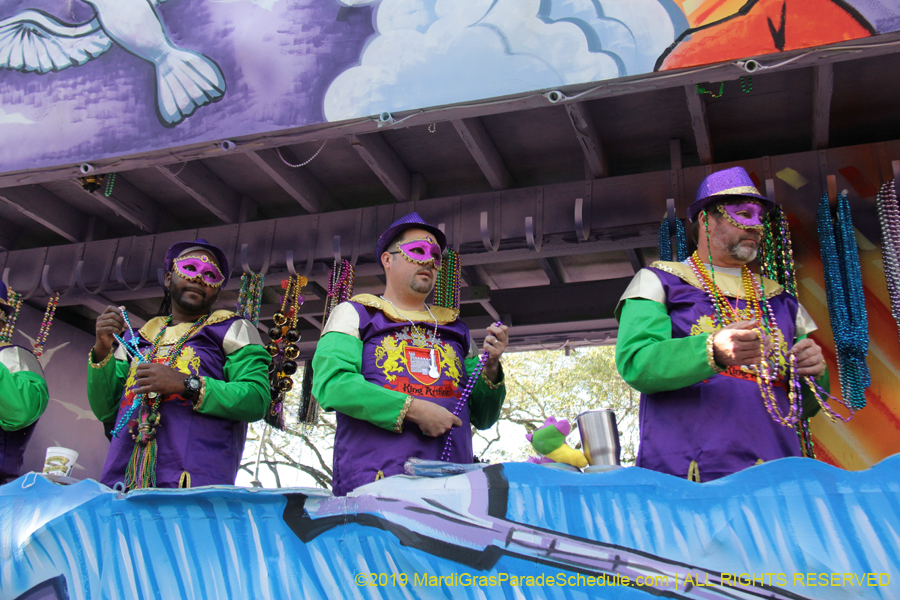 2019 the Krewe of King Arthur Parade presents "And the Arthur Goes To