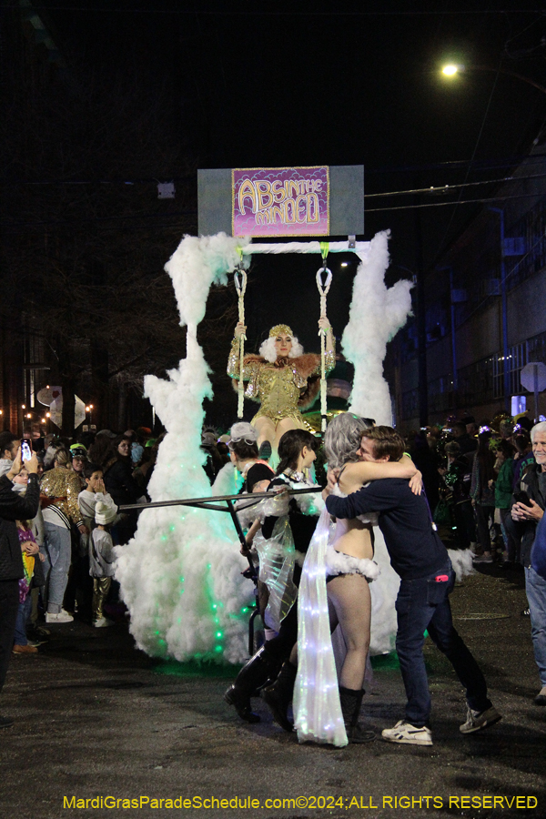 2024 Krewe Bohéme presents "Absinthe Minded" January 26, 2024 New