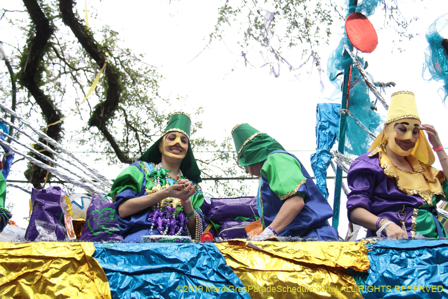 2019 the Krewe of Mid City Parade presents "MidCity Thinks Outside The