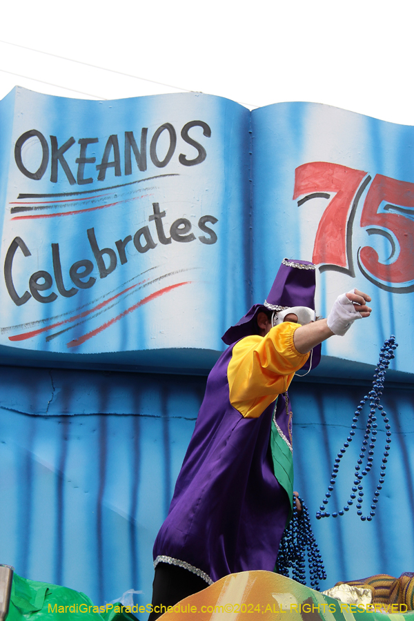 2024 Krewe of Okeanos presents "Okeanos Celebrates 75" February 11