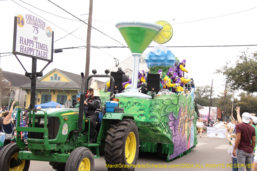 2024 Krewe of Okeanos presents "Okeanos Celebrates 75" February 11