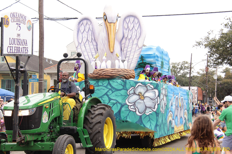 2024 Krewe of Okeanos presents "Okeanos Celebrates 75" February 11