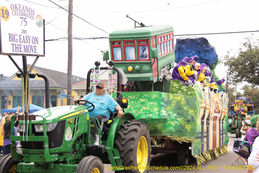 2024 Krewe of Okeanos presents "Okeanos Celebrates 75" February 11