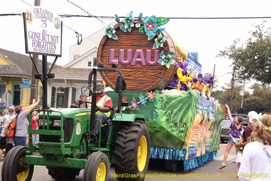 2024 Krewe of Okeanos presents "Okeanos Celebrates 75" February 11