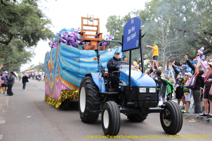 2024 Krewe of Pontchartrain presents "Pontchartrain Likes It Hot