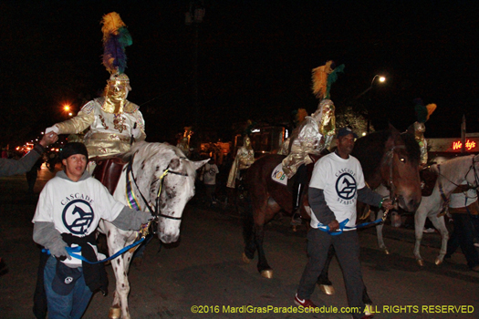 Knights of Babylon officers on Horseback - phot by Jules Richard