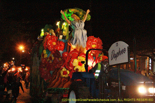 Krewe of Babylon float 2016 - photo by Jules Richard