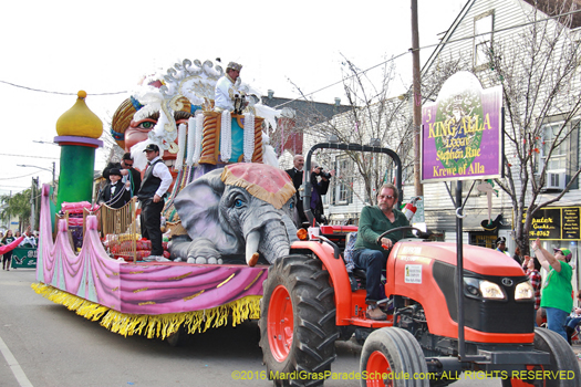 Krewe of Alla, 2016 - photo by Jules Richard