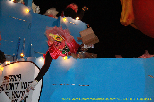 Shoes and other unique throws are to be had at the Krewe of Muses - photo by Jules Richard