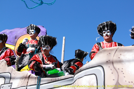 It's Mardi Gras time in New Orleans - photo by Jules Richard