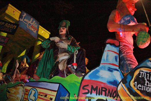 Yea, it's Mardi Gras - photo by Jules Richard