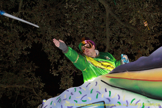 Is that a Mardi Gras spear? - photo by Jules Richard