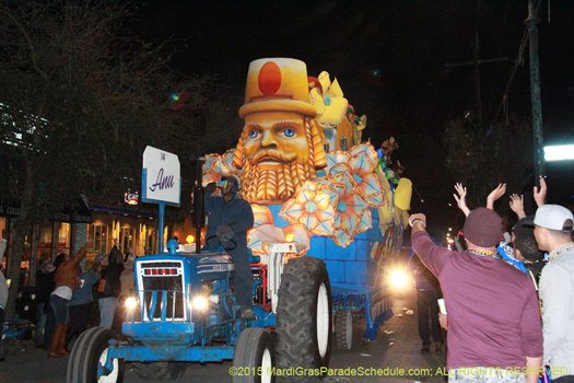 Float ANU 2015 parade theme was The Babylonian Pantheon - photo by Jules Richard