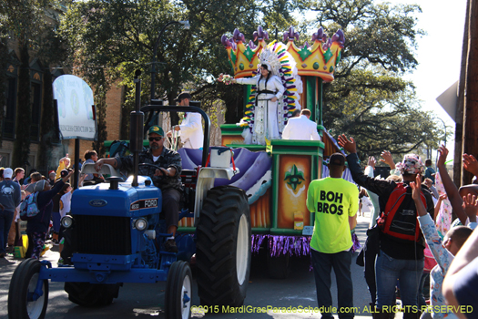 Krewe of Choctaw - photo by Jules Richard