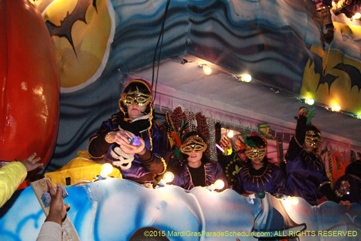 Krewe of Cleopatra, 2015 - photo by Jules Richard